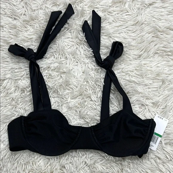 Beach Riot Delilah Tie Strap Swim Top - Picture 3 of 8